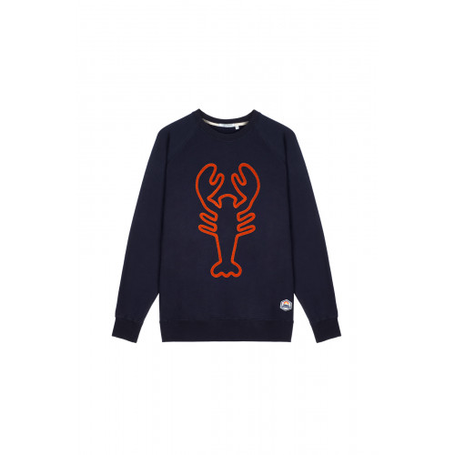 Sweat Clyde Homard Navy French Disorder pour homme
