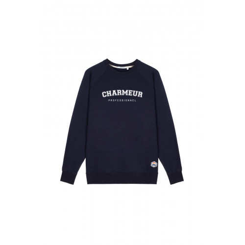 Sweat Clyde Charmeur Navy French Disorder pour homme 1