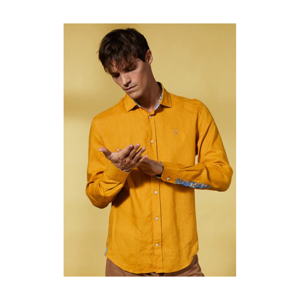 Chemise Clay Yellow Vicomte A. pour homme 1