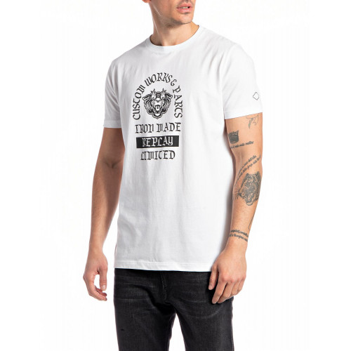 T-shirt Biker Replay pour homme 1
