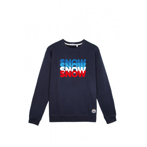 Sweat Dylan Snow Navy French Disorder pour homme