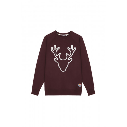 Sweat Clyde Rudolph Bordeaux French Disorder pour homme