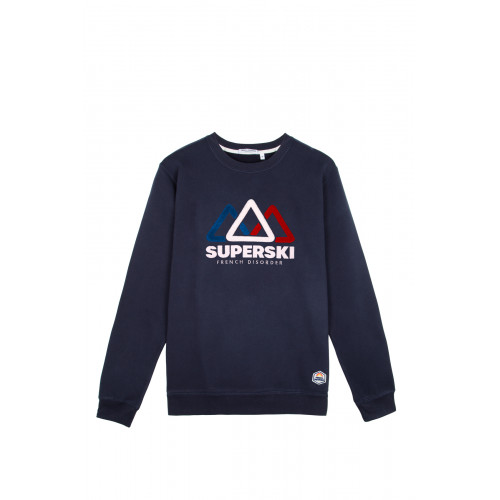 Sweat Dylan Super Ski Navy French Disorder pour homme
