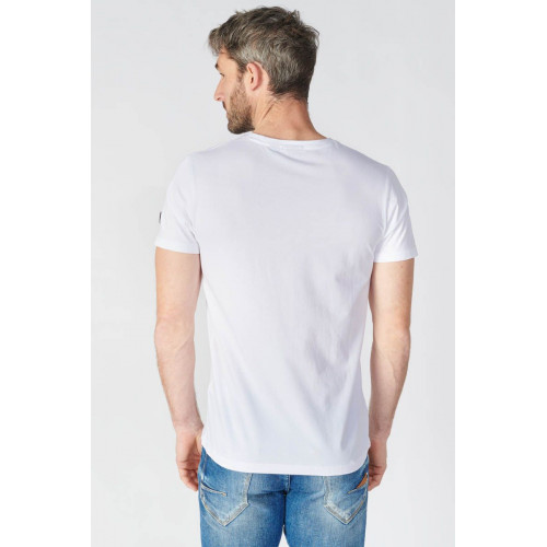 T-shirt Corki Blanc Le Temps des Cerises pour homme 1
