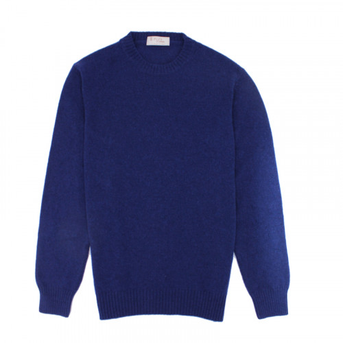 Pull Col Rond Bleu Fly3