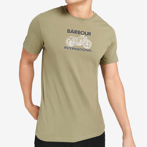 T-shirt col rond Barbour...