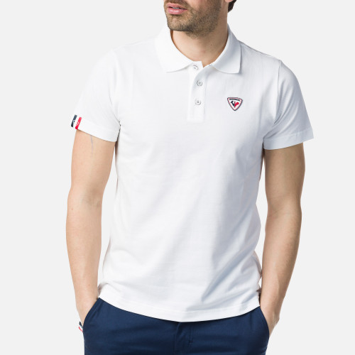 Polo Rooster Blanc