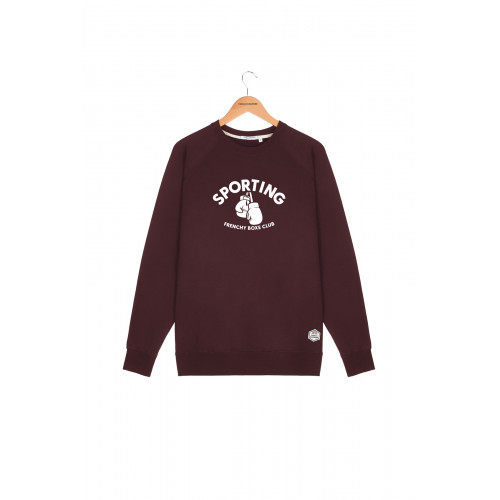 Sweat Clyde Sporting Bordeaux French Disorder pour homme