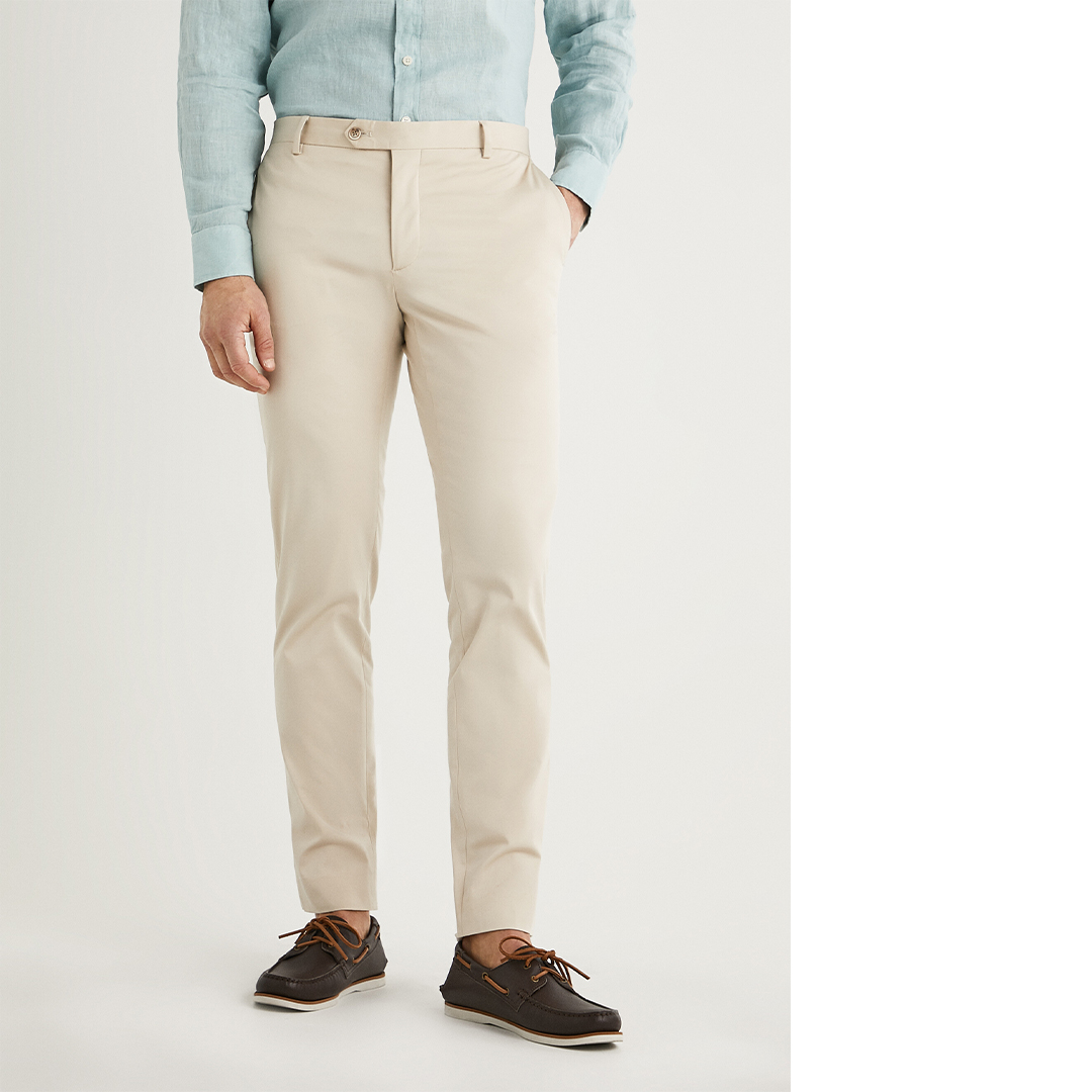 Chino beige Hackett London pour homme