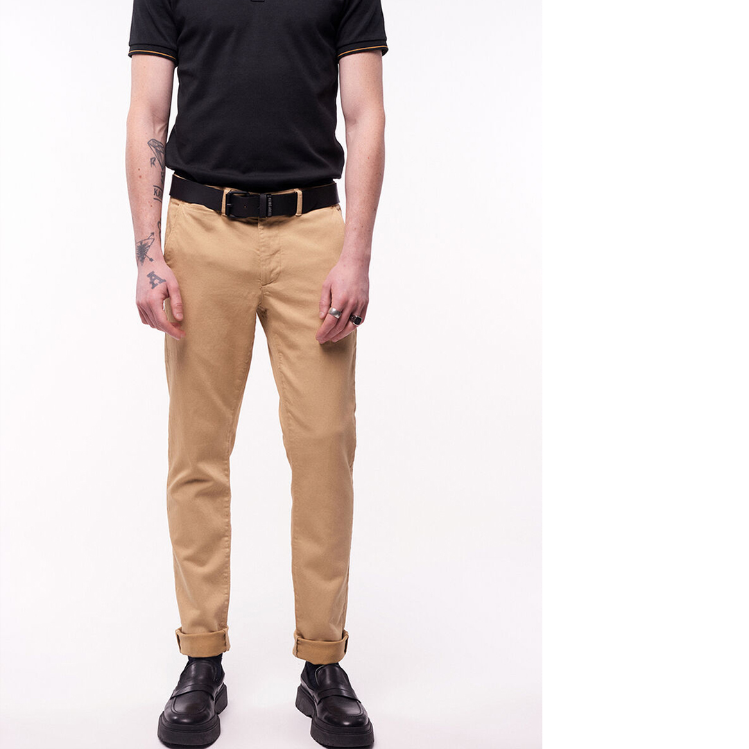 Chino beige Teddy Smith pour homme