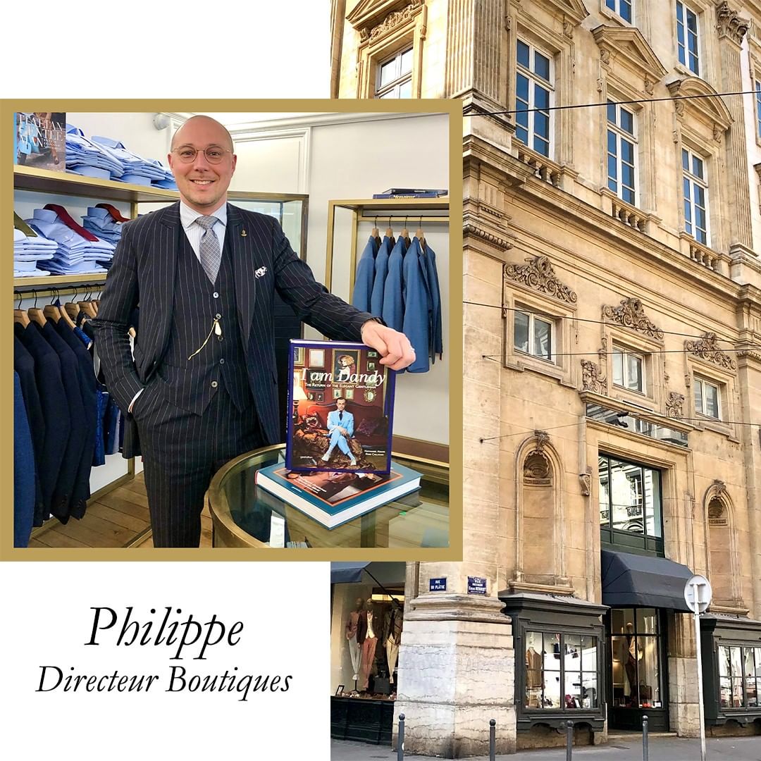 Philippe directeur de boutiques